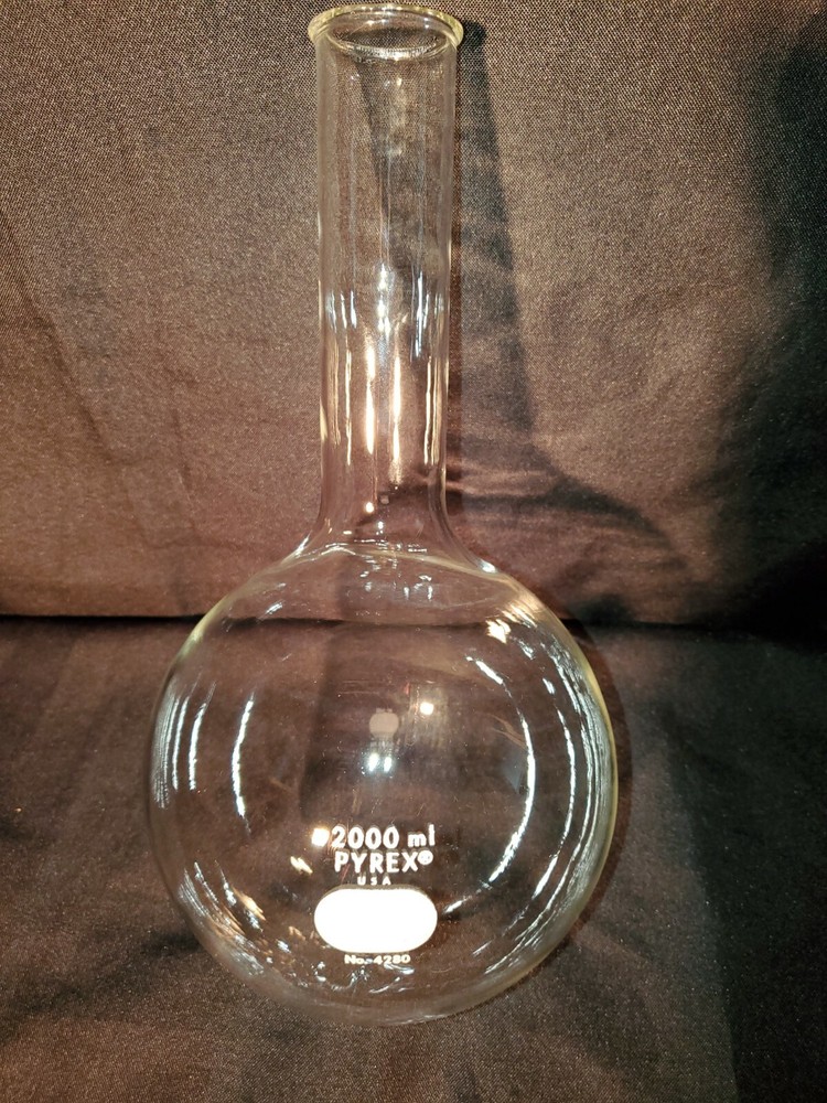 Pyrex 2,000 ml Boiling Flask glass #4280