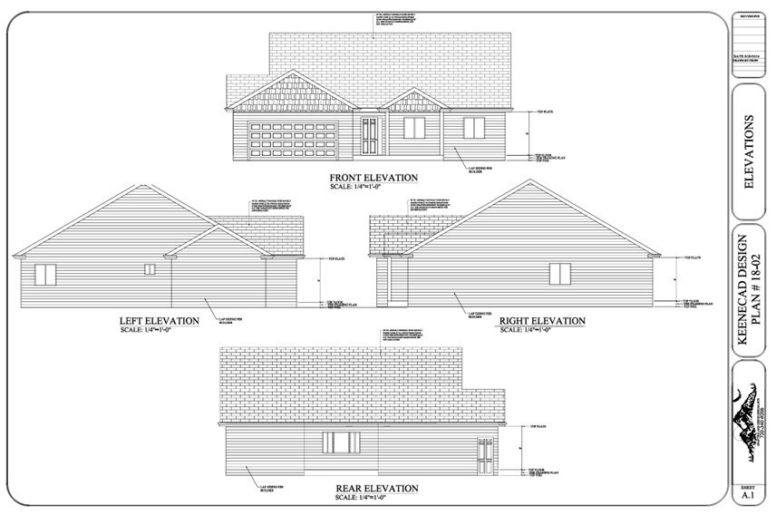 PLAN 18-02 1500 sq ft, 3 BED 2 BATH house plan