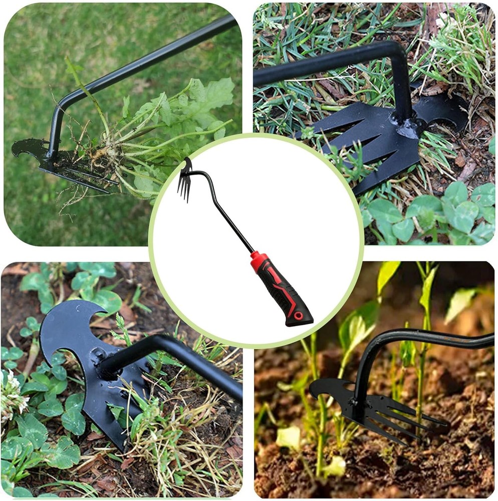 3Pcs Weed Puller Tool Garden Weed Pulling Tool,Portable Garden Weeder Tool,Garde