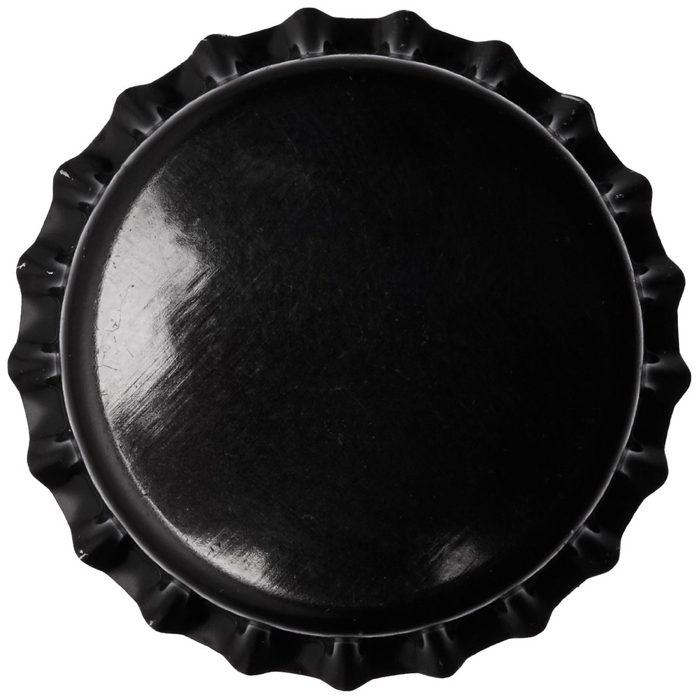 Black Crown Caps - 144 Count Beer Caps