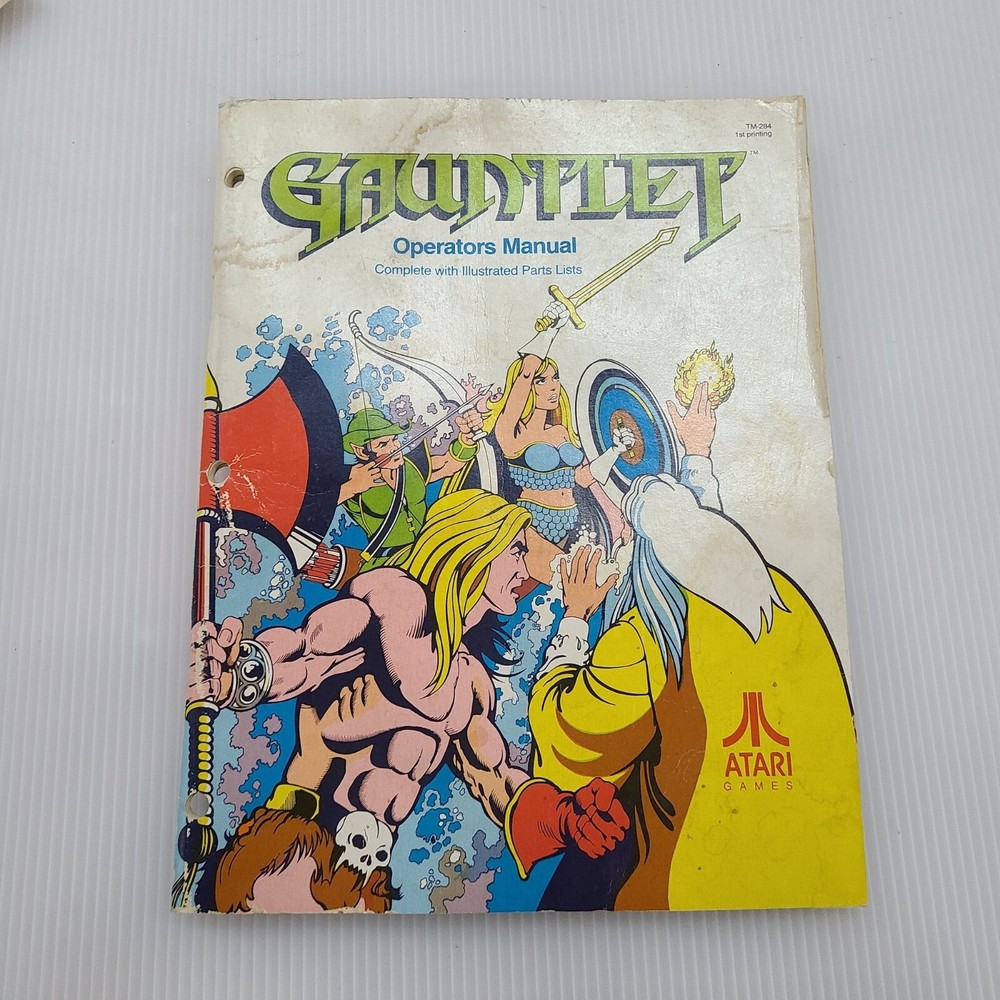 Gauntlet arcade owner's manual