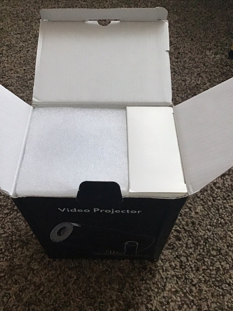 Portable Mini Video Projector HY300 PRO with WiFi and Bluetooth-Open Box-Tested