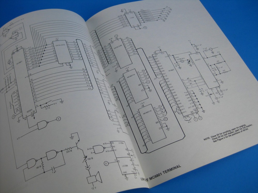 Motorola Manual 8 Bit Microprocessor Application & Design Seminar Vintage 1982