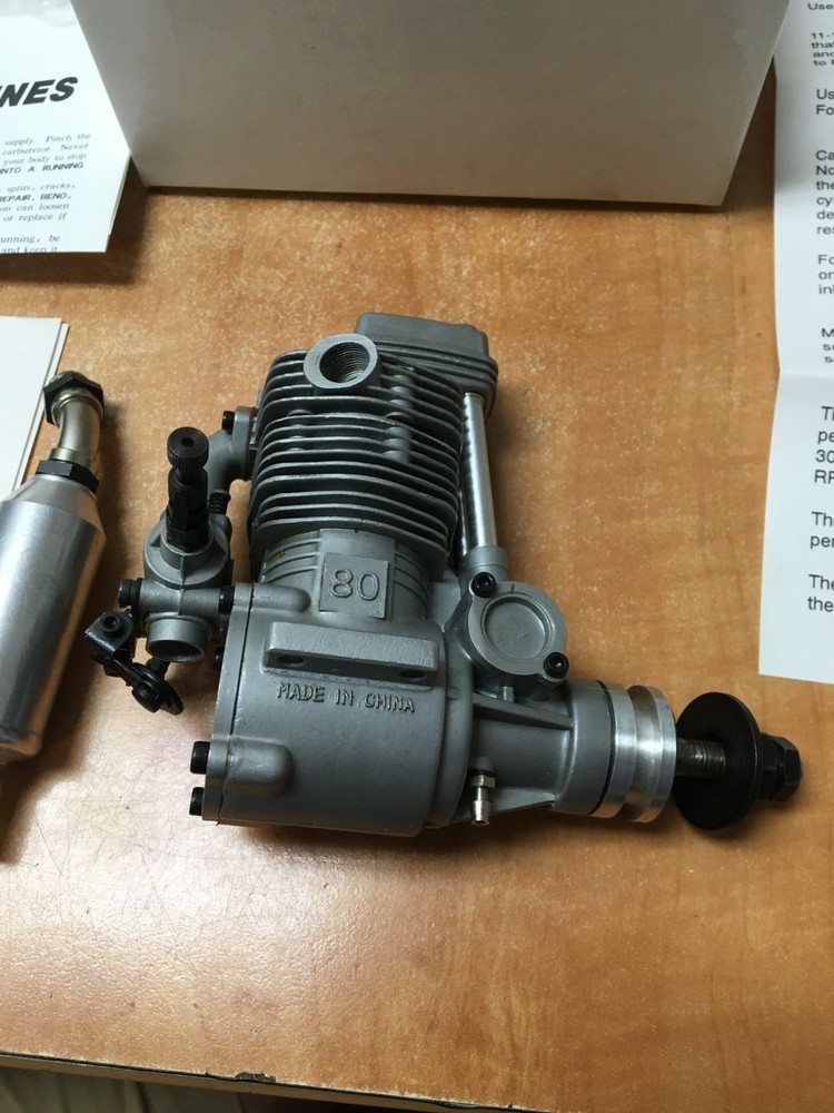 ASP FS 80 AR 4-Stroke RC Engine RARE