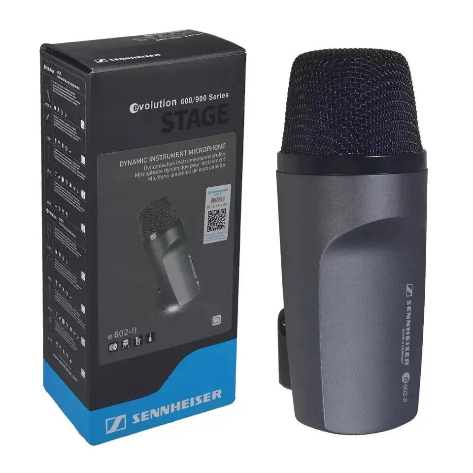 New Sennheiser E 602-II Evolution Series Dynamic Wired Professional Microphone
