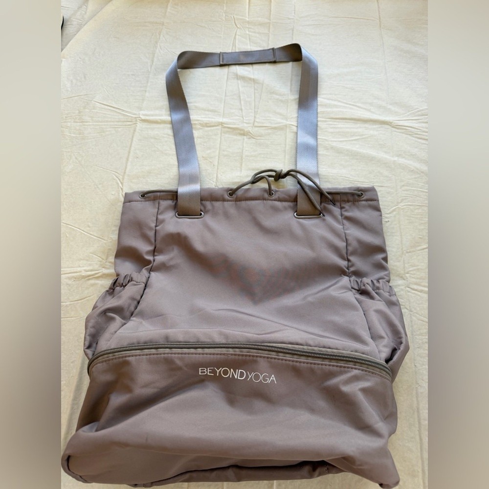 Beyond Yoga Gray TaupeBackpack