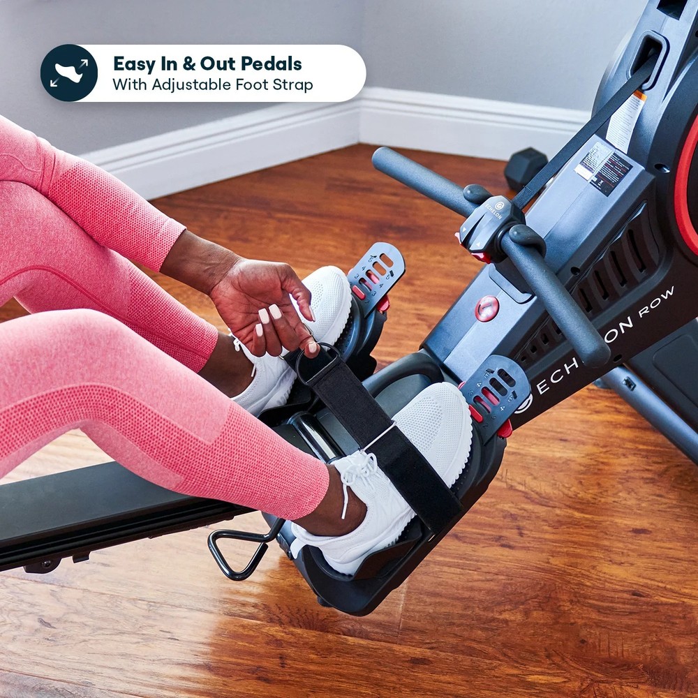 Echelon Row-S Indoor Rowing Machine with Rotating HD Touchscreen