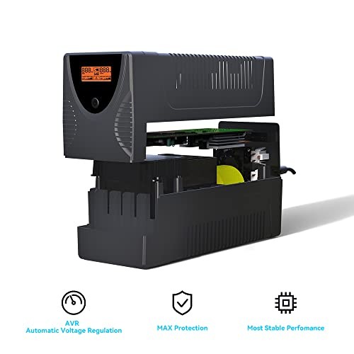 Ups Battery Backup And Surge Protector 425Va/240w,computer Uninterrupt