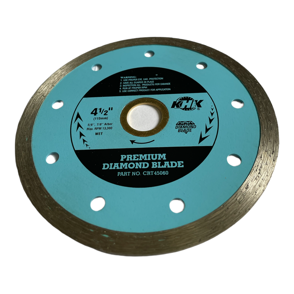 3Pack 4'' Wet Continuous Diamond Tile Saw Blade Cut Ceramic Porcelain Stone Tile