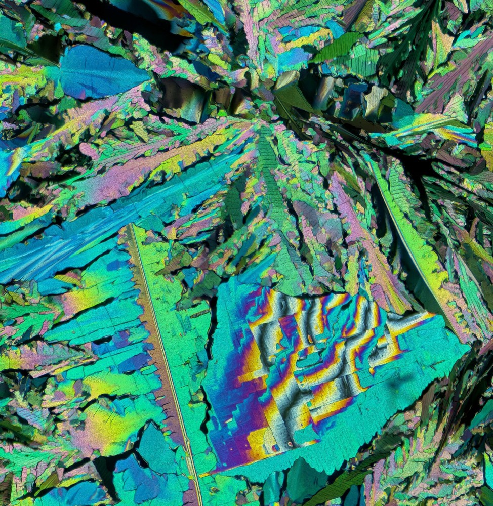 Microscope slide for polarization, Ethyl 4-hydroxybenzoate