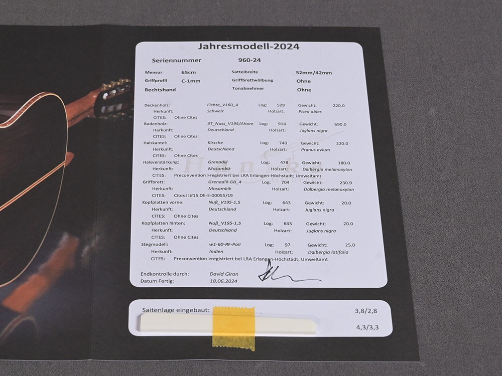 Hanika Jahresmodell 2024