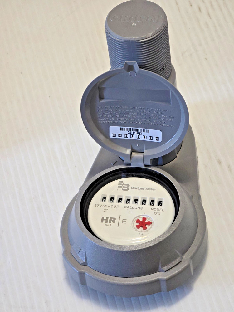 Badger Meter 170 HR-E  2" Water Meter Encoder w/Orion Cellular LTE-M Endpoint