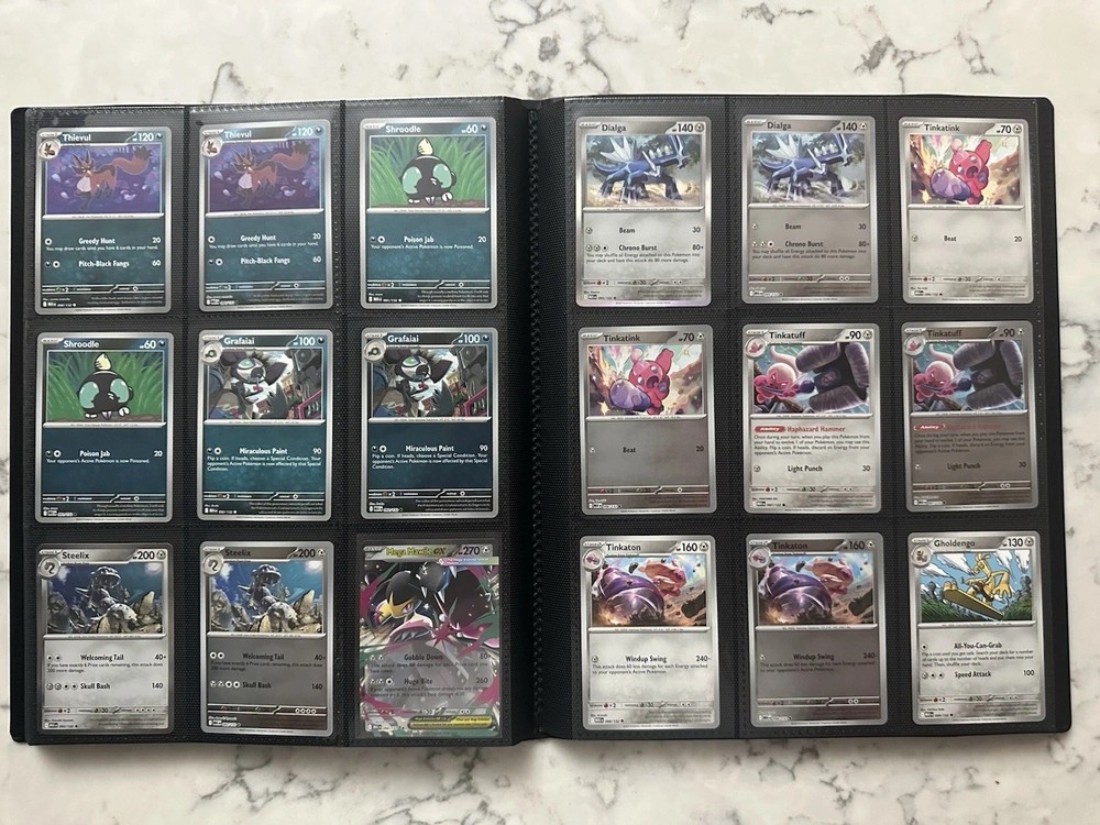 Mega Evolutions - Complete Base Set - C,U,R,RR and Reverses - With Binder