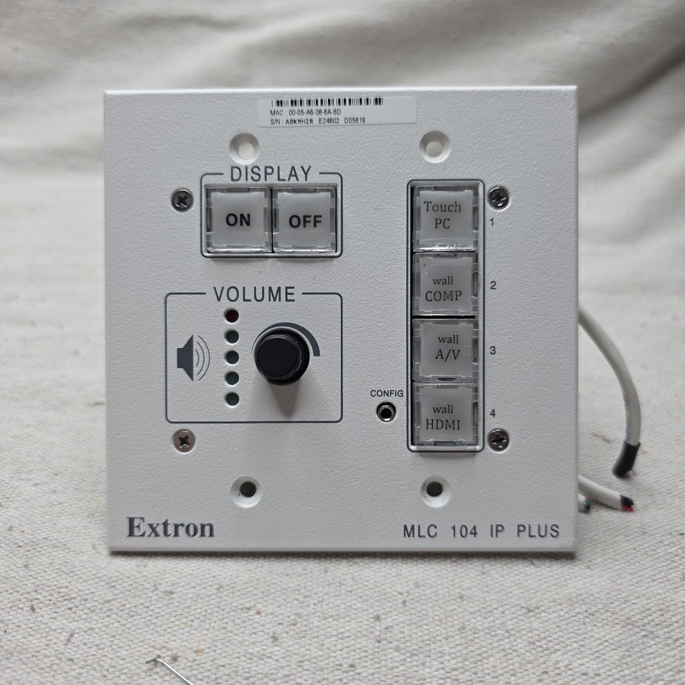 Extron Electronics MLC 104 IP Plus MediaLink Button Controller