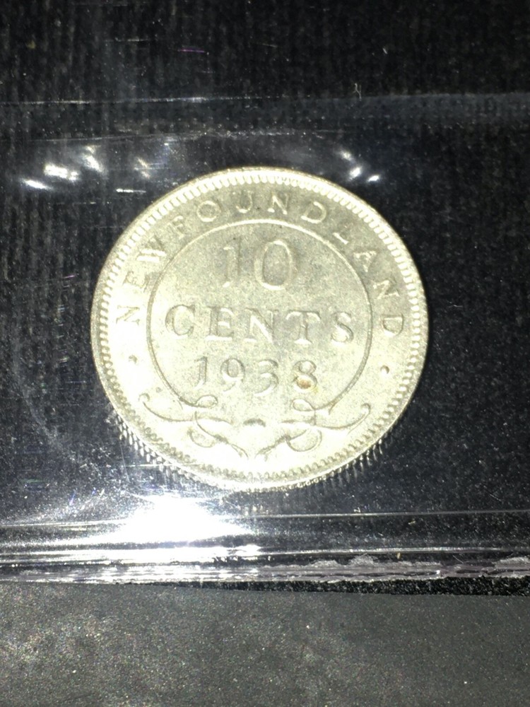 1938 ICCS Graded Newfoundland ¢10 Cent **MS-63**