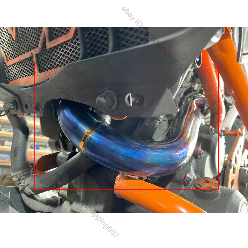 Modified Exhaust Front Link Pipe Slip Modified For Duke 250 390 RC390 2017-2020