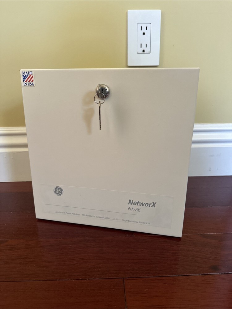GE Security Networx NX-8E Alarm Control Panel Cabinet ONLY