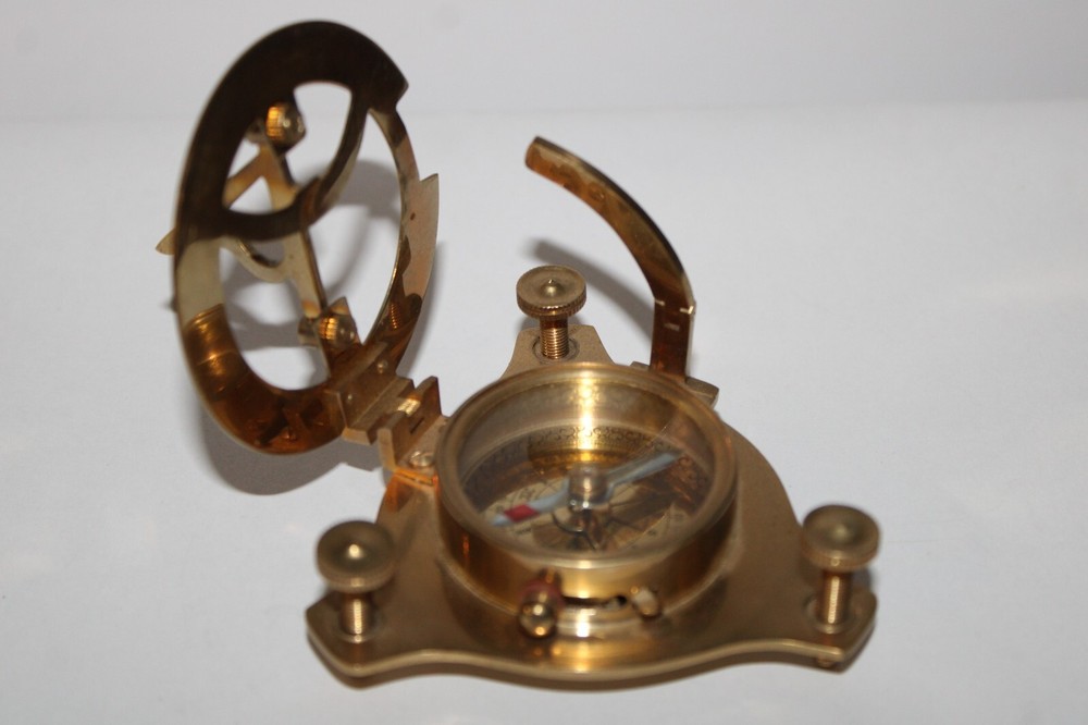 West London Sundial Compass Solid Brass