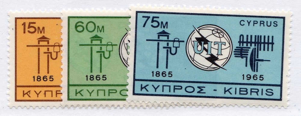 Cyprus         257 - 259      MNH OG