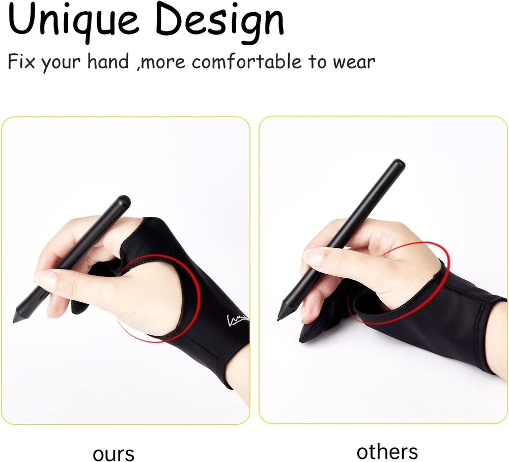 Digital Drawing Glove 2 Pack,Artist for S