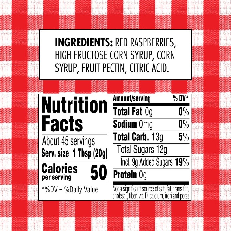 4 Pack Raspberry Preserves Fruit Spread Natural Jam PBJ Cheese Platter New