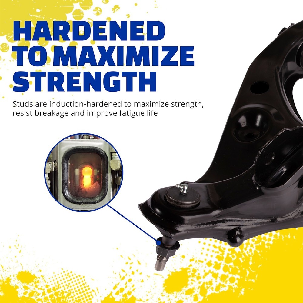 Moog Control Arm Front Passenger Right Side Lower With ball joint(s) for Kia