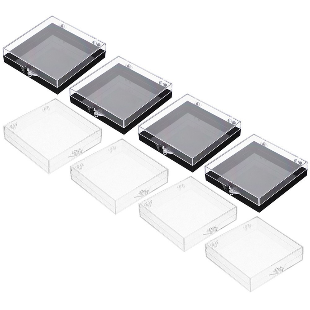 8pcs Nail Tips Box Press on Nails Storage Case Organizer Case Packaging Box