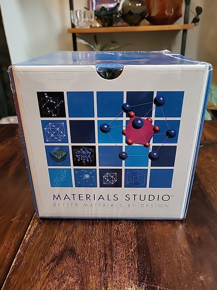 NOS Materials Studio: Molecular Simulations/Biovia 3D Modeling Software 95/98/NT