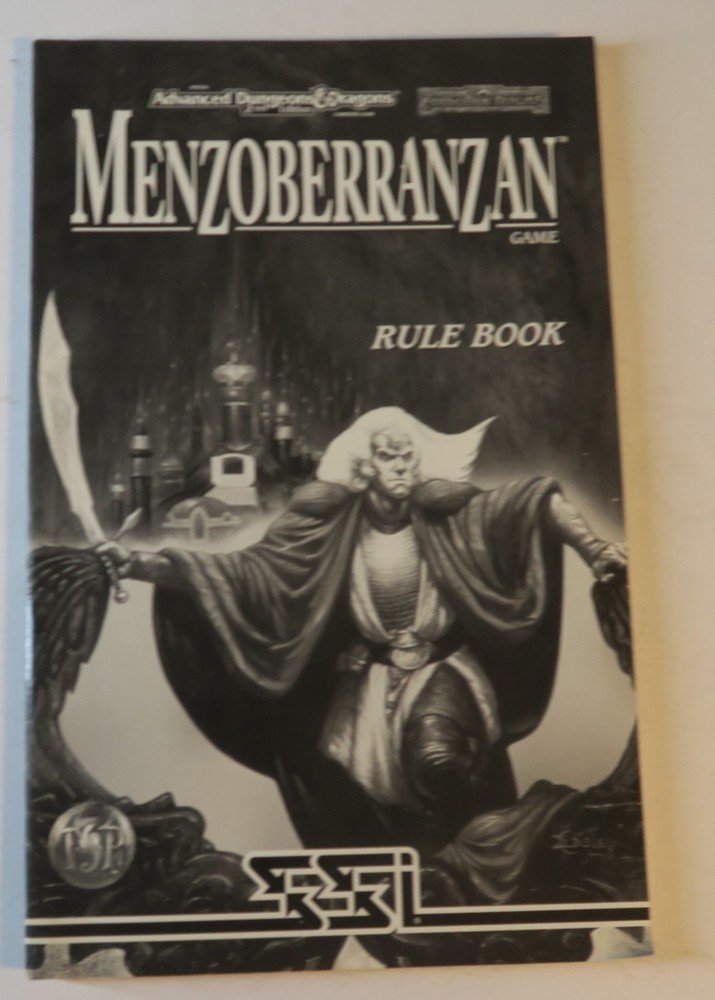 Advanced D & D Menzoberranzan Game Rule Book