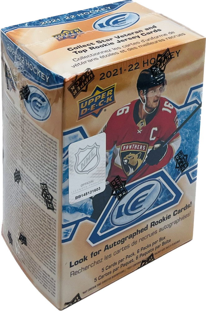 2021-22 Upper Deck ICE Hockey 6-Pack Blaster Box