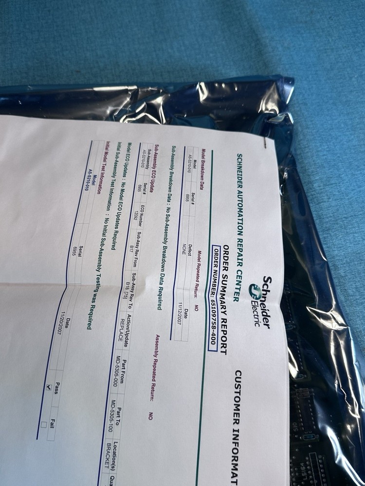 SCHNEIDER MODICON AS-S210-010 PCB Board