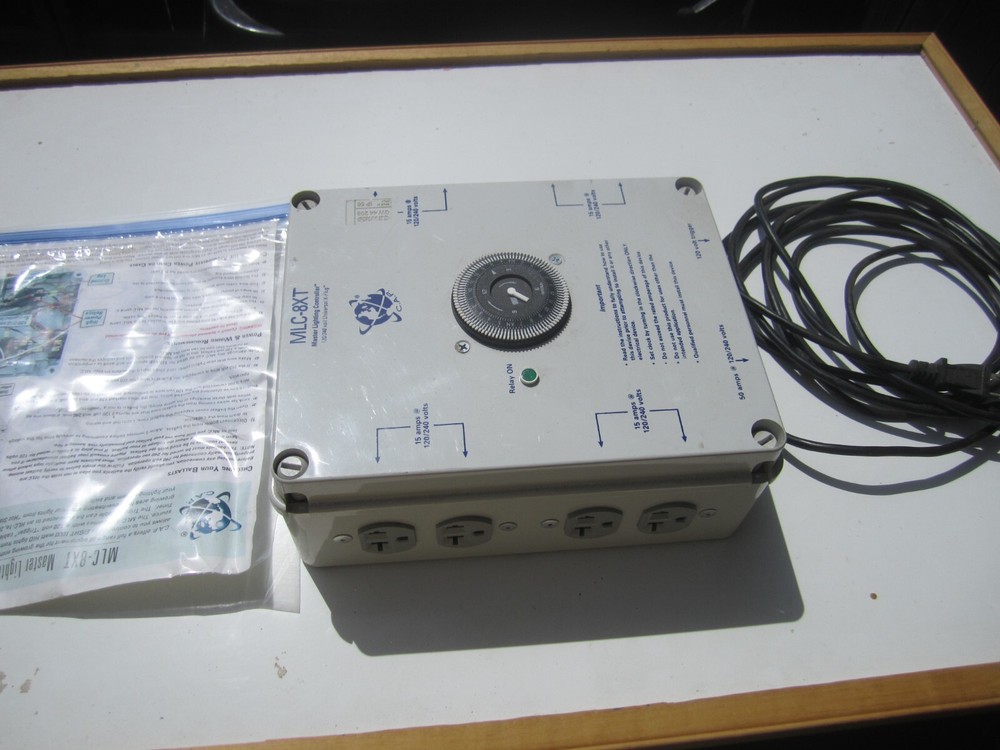 C.A.P. MLC-8XT Master Lighting Controller HID Timer