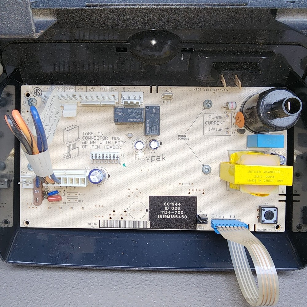Raypak PC Control Circuit Board IID Units and Control Panel | *Used*406a