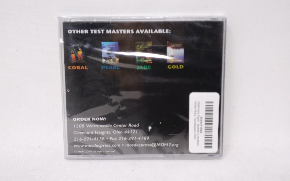 Mosdos Press Literature Series Ruby Test Masters CD-ROM Educational Software