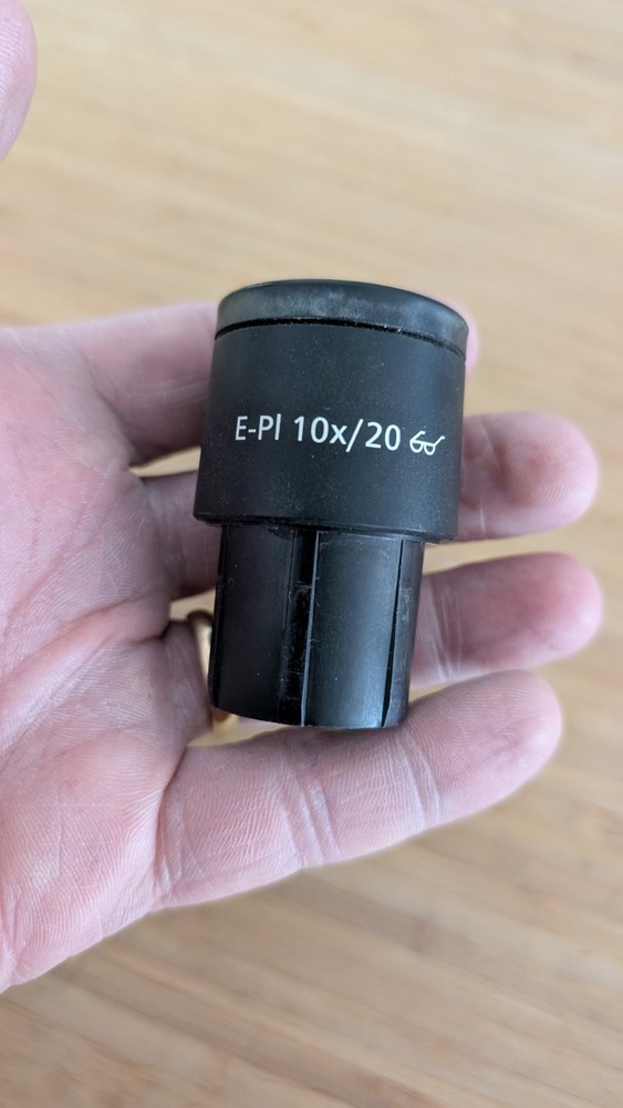Zeiss Microscope Fixed Eyepiece E-Pl 10x/20 # 444231