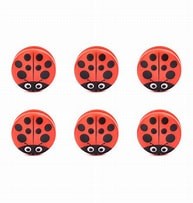 Kikkerland Ladybug Bag Clips