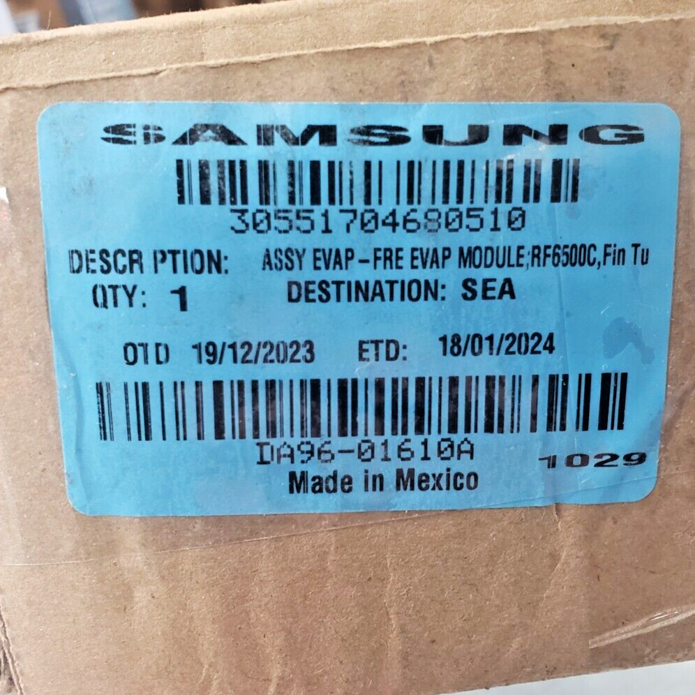 OEM Samsung Refrigerator Evaporator Assembly DA96-01610A *BRAND NEW!*