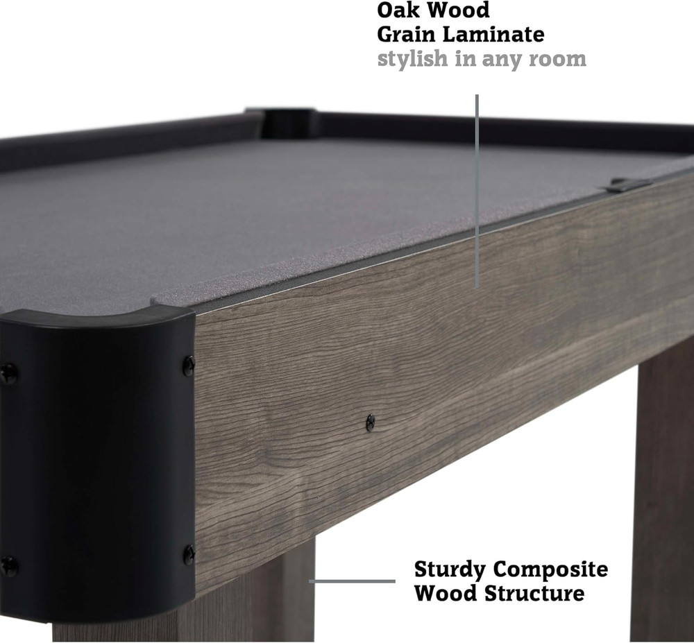 Billiard Tables Multiple Styles, Pool Tables with Preassembled Playfields and Co