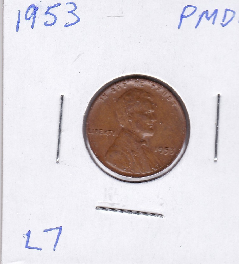 1953 Lincoln Cent L7 PMDD