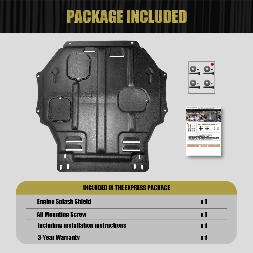 Engine Splash Guard For Mitsubishi Outlander 2016-2020 Under Engine Shield Cover