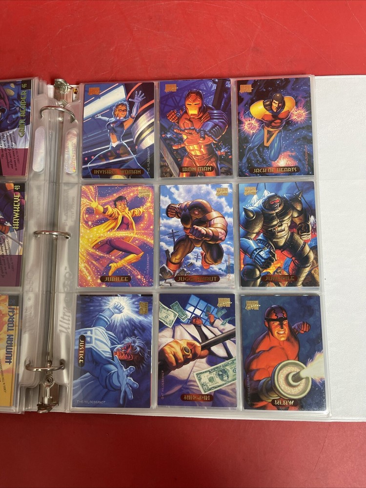 1994 Marvel Masterpiece SP ED Lot 232 Card