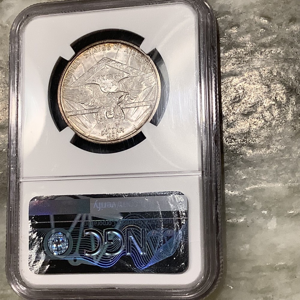 1935 Arkansas Silver Commemorative Half Dollar MS66+