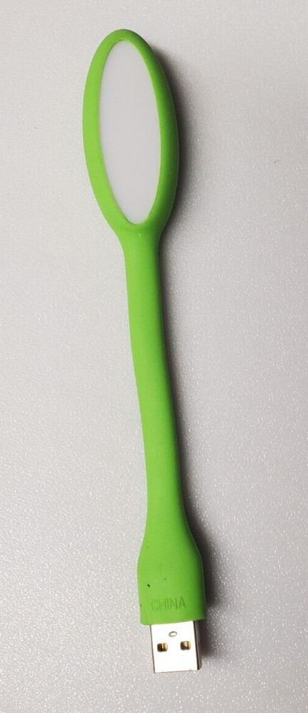 Portable Mini Flexible LED Light USB Lamp - -Foldable - Used , tested , works