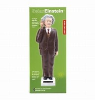 Kikkerland Solar Einstein Novelty Decor