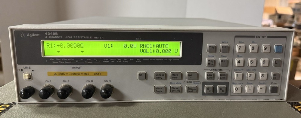 Agilent 4349B 4 Channel High Resistance Meter
