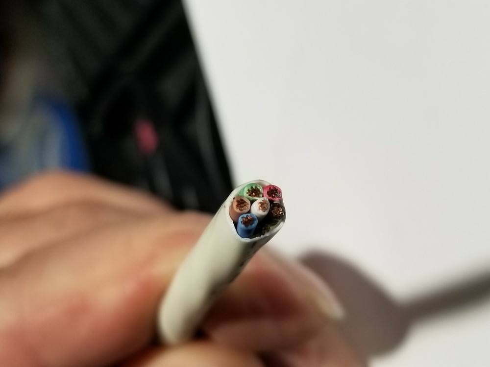 Carol C3065 18/6C Shielded Control/Communications Cable Plenum CL3P White /50ft