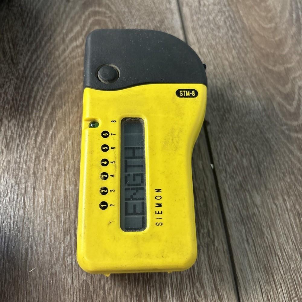 Siemon STM-8 Network Cable Tester System w/ New 9V Batt, As Is UNTESTED