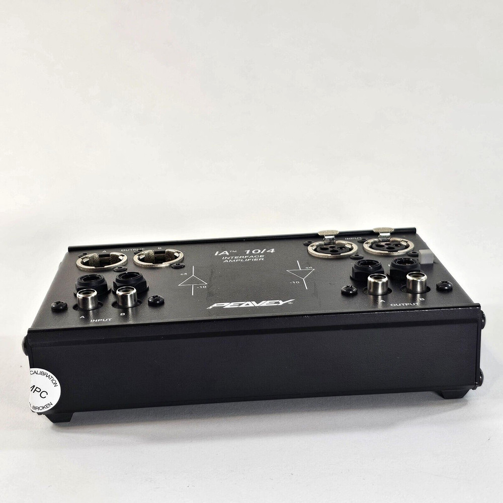 Peavey IA 10/4 Microphone Interface Amplifier with Box - Tested