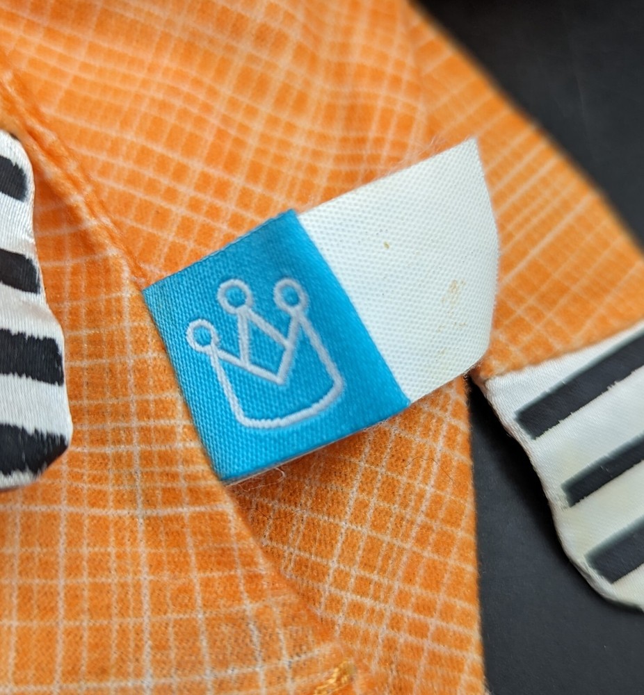 Manhattan Toy Teether Fox Soft Snuggle Toy Great Condition