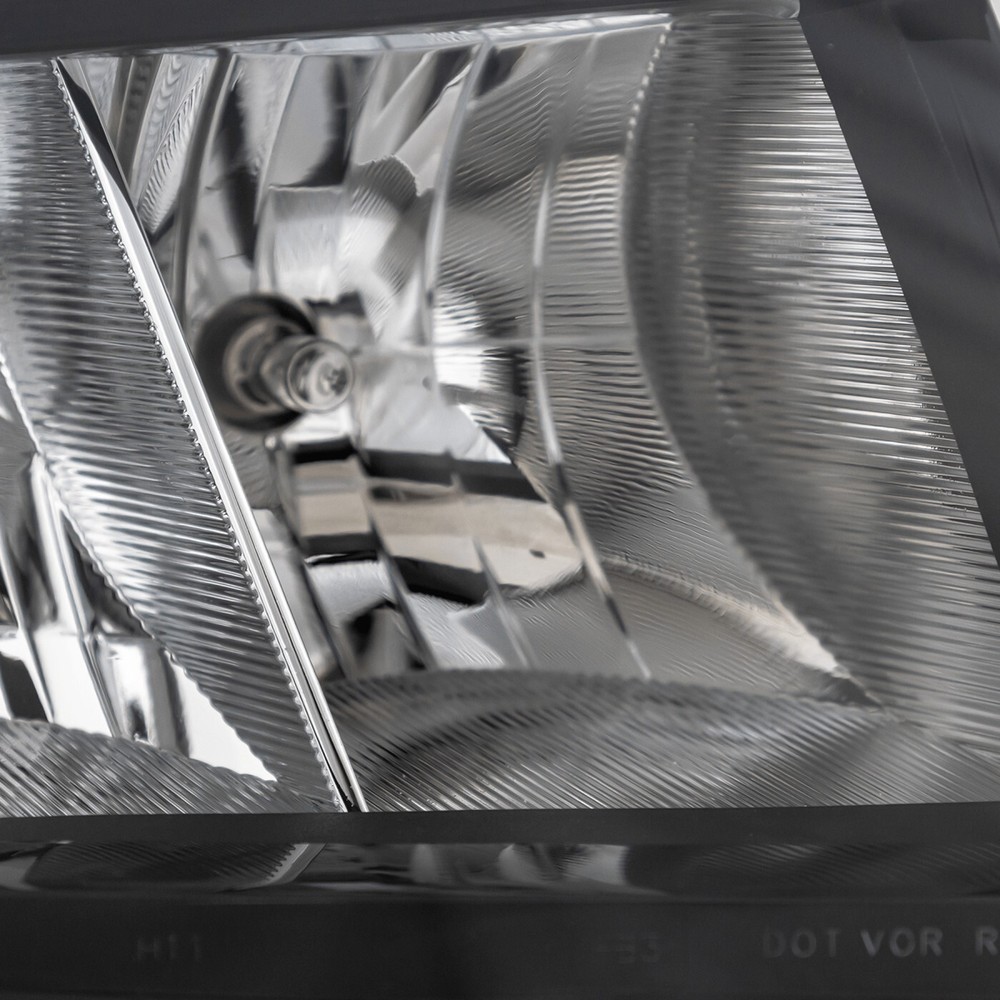 For 2015-2017 Ford Expedition Halogen Headlight w/Bulb Reflector Left+Right Pair